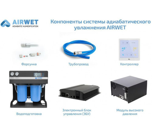 Форсуночная автоматическая система увлажнения Airwet IV