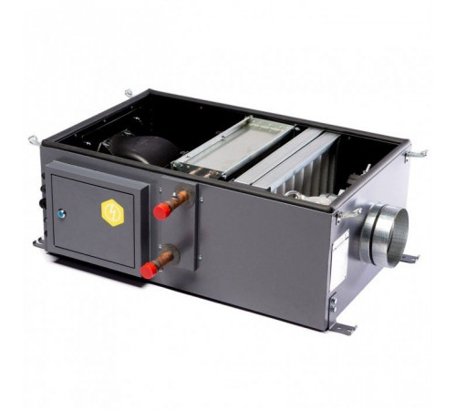 Компактная приточная установка с водяным калорифером Minibox W-1050 Zentec