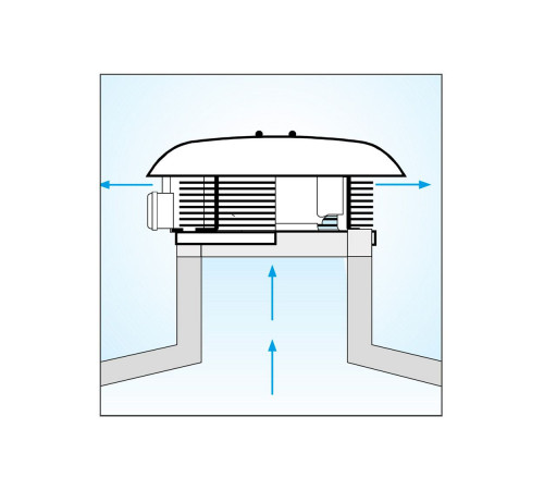 Вентилятор Vortice RF EU T 100 4P
