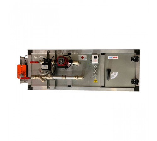 Приточная установка Ventmatic VMPU-PKMI-3-FK(G4)-HW3-LWE280/0.7/1-EC-A, водяной нагрев, 230 AC