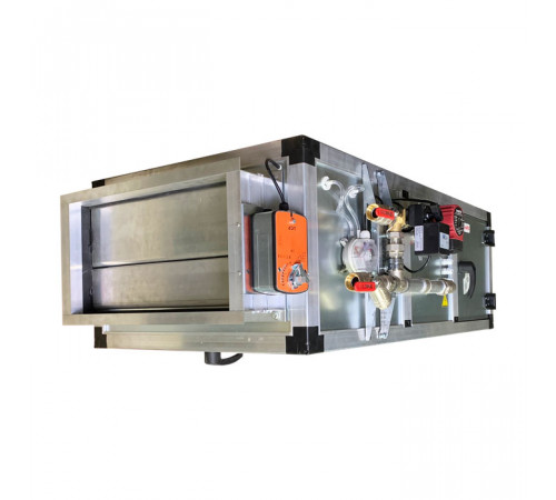 Приточная установка Ventmatic VMPU-PKMI-3-FK(G4)-HW3-LWE280/0.7/1-EC-A, водяной нагрев, 230 AC
