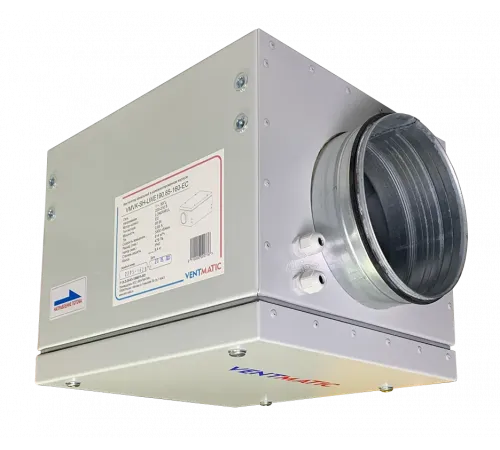 Вентилятор шумоизолированный Ventmatic VMVK-SH-LWE133.30-100-EC