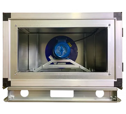 Моноблочная приточная установка Ventmatic VMPVU-PKMi-2-FK(G4)-HE3-RH25C/0.55/3, типоразмер 2, электронагрев, 380AC